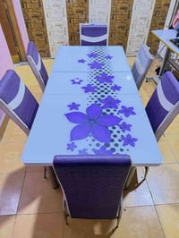 ميز طعام • 6 كراسي • جبيله