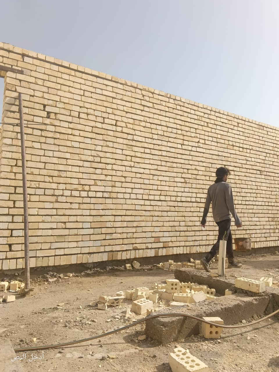 🔨 خلفة طابوق – بيوت ومجمعات سكنية
نقدّم شغل نظيف درجة أولى ✔️
دقّة بالمواعيد ⏱️
خبرة بالعمل 🧱
تنفيذ حسب المخطط وبأفضل تشطيب
📞 للتواصل ***********

إذا تريد بناء مضمون ونتيجة تشرّفك، تواصل ويانا
الشغل يشهد إلنا 👍
