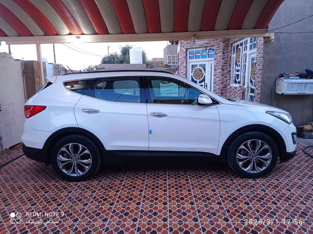 #للبيع سنتافي خليجي موديل 2014
رقم بغداد (مشروع وطني)
باسمي، تحويل مباشر
6 سلندر
7 راكب
ويل كب كروم
إشارات بالمرايا
فور ويل
السونار مرفق مع الصور
السيارة نظيفة جداً
مكان السيارة: واسط / الكوت - الدجيلي
السعر: 170$
للاستفسار الاتصال على الرقم: *********** Singapore
