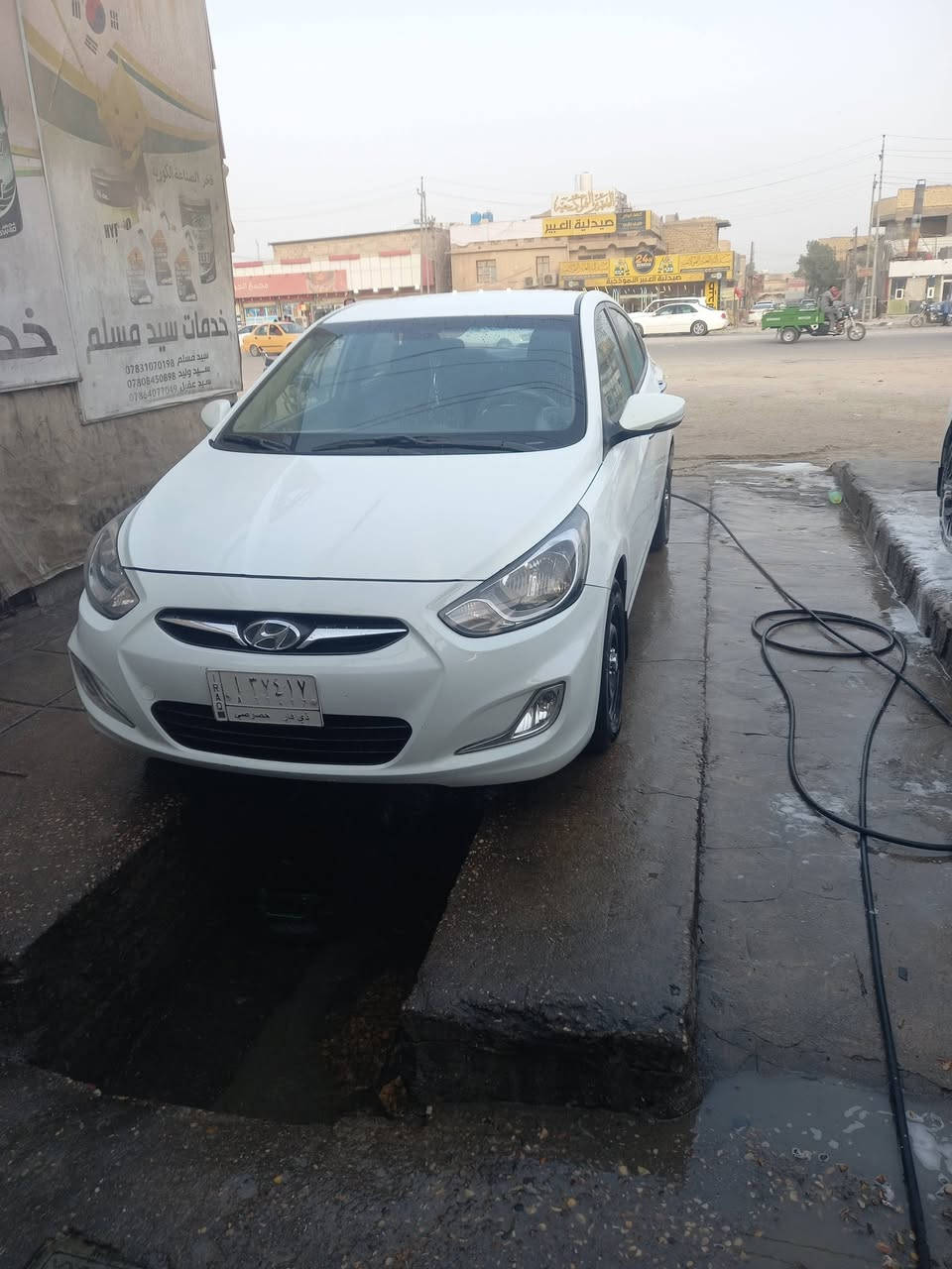 اكسنت خليجي ١٣ مكفولة فقط جاملع تبديل بيه وباقي مكفول شاشة ايباد كامرة دوارة حساس خلفي تحكم ستيرن مكينه ١٦٠٠ قطرتين رقم ذي قار بسمي سعر ٩٨  مكان ذي قار مركز محافظة  ***********
