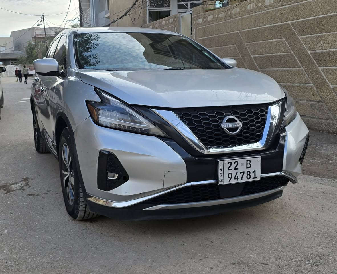 السلام عليكم 
للبيع نيسان مورونو ٢٠٢٣ صبغ جاملغ امامي  فقط حادث بسيط جدا 
موصفات عادية
شاشة كبيرة كار بلي تبريد خلفي وامامي رادار جانبي تحديد مسار 
رقم اربيل شرط التحويل 
سيارة مظللة بكارت من المرور 
المحرك ٦ سلندر 
الگير والمحرك شرط الكفالة 
تخم تاير تبريد وتدفئة فول 
باتري جديد ما تحتاج صرف ابد كاملة مكملة 
لمعرفة السعر  الاتصال عالرقم 
*********** 
واتساب او المراسلة على الماسنجر 
العنوان ديالى بعقوبة 
لمعرفة السعر المراسة خاص او اتصال
