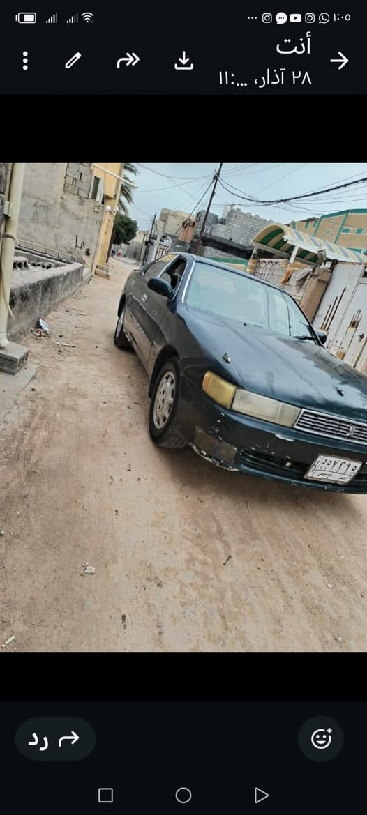 سلام عليكم سياره مارك نفخ موديل 92 السياره خير من الله تحويل مباشر للبيع أو مراوس السعر 35 أو هاذه رقمي ***********متواجد بس عله الخط
