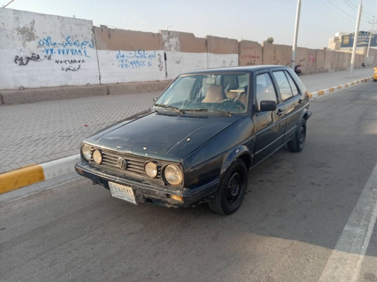 سلام عليكم سياره كولف موديل 91 كير محرك باور كله شرط تايرات جديد كهربيات كله بدون ضربه بدون خياس شرط التحويل و الوكاله غرمات صفر مسجل كله شغال دواخل لوك السعر 12 وبي مجال قليل مكاني كركوك دروازه الرقم *********** صدر نص عمر
