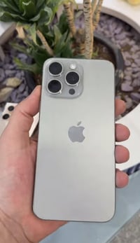 آيفون ١٥ برو ماكس • ٢٥٦ • بطارية ٨٩٪