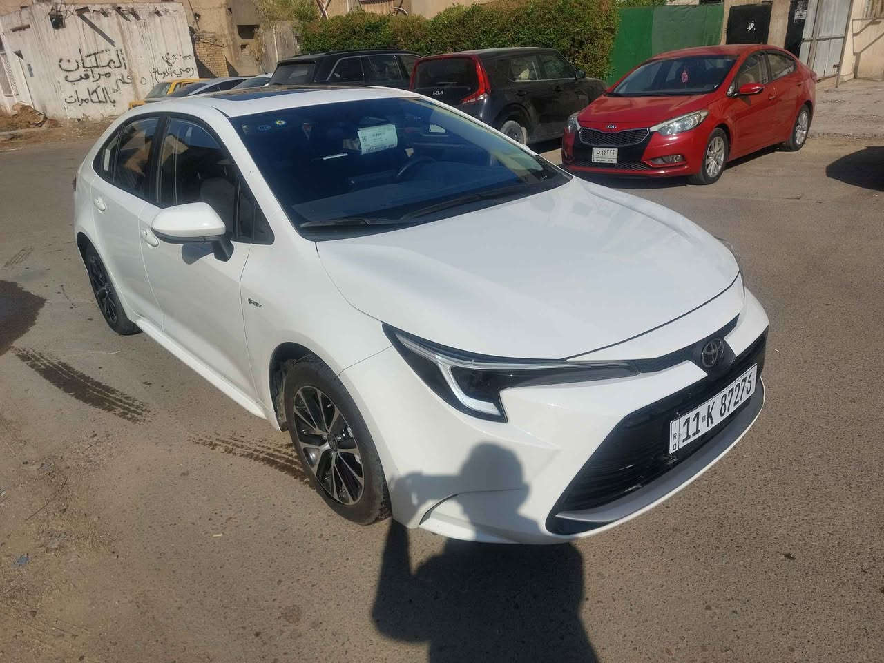 عندي كورلا ٢٠٢٥ خليجية هايبرد زيرو الشكل الامريكي ماشية 2000 رقم بغداد الجديد بسمي فول بصمة سلايد مكفولة كفالة عامة سعر ١٦٢ ورقة بيها شي بسيط ت(***********) بغداد, العراق
