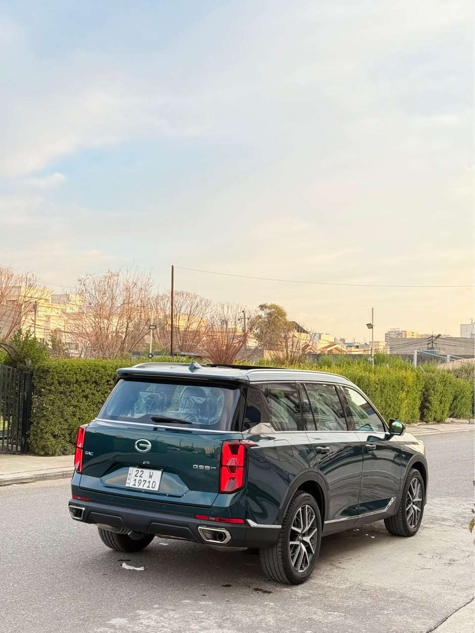 GAC  GS 8 
موديل 2025 
‎🔥 سعري 272  وةرقةي 🔥 
فول فول موسافات 
  دةبل اكسل واتا 4.4 AWD 
سةلاجة واتا ساردكةرةوة 
رةقم كراوة بة ناوي خؤم 
رةنگ كةسكي تؤخ ناويشي كةسكة 
سيارةكةي صفر كم مةتر هيج نةرؤيشتي 
بانؤراماي 
شاشة گةورة 
بةسمة دوو دةرگا بةسمة 
دوو گوشين كارةبا 
ويل گةورة 
مكينة 20T  تؤربؤي 
سيارةكةي عايلى 7 نةفري 
زةماني 10 سال لةكةل 
ئؤتؤ هؤلد 
تةبريد مةركةزي  
بينج كاميرة 5 360 پلة 
گيج الكترؤني 
 گوشين سارد گةرم 
سوندق شافت كارةباي 
شغال 
زةماني فةرمي شريگة GAC لةكةل 
هةر جي موسافات دةوي لة سيارةكة داية 
هةوليرة 
رةقم تةلةفون ***********__*********** أربيل, العراق
