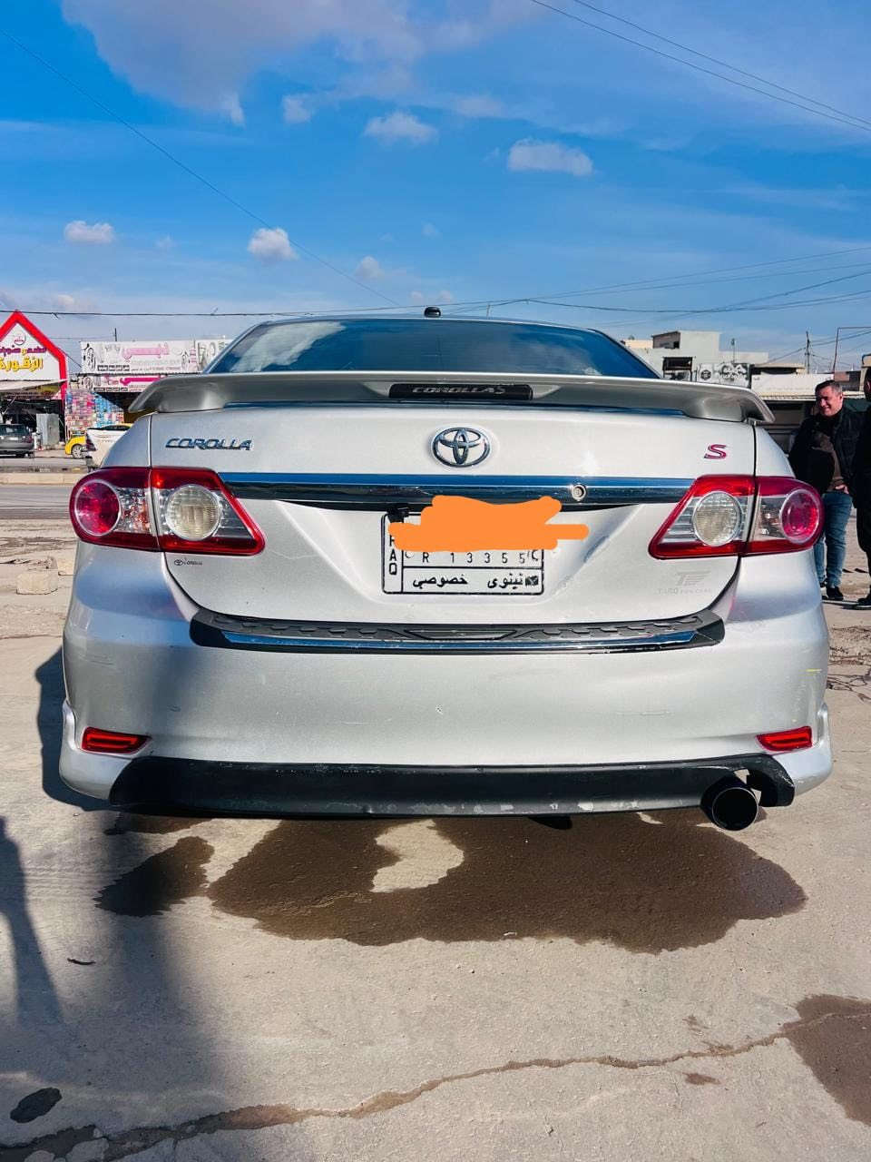 السلام وعليكم
كورلا 2013

رقم نينوئ

كاربون بيها

سيارة بدون ضرر بدون صبغ
سيارة بيها منظومة غاز 
سيارة فول 
ماشية 102

باسمي تحويل 

***********
