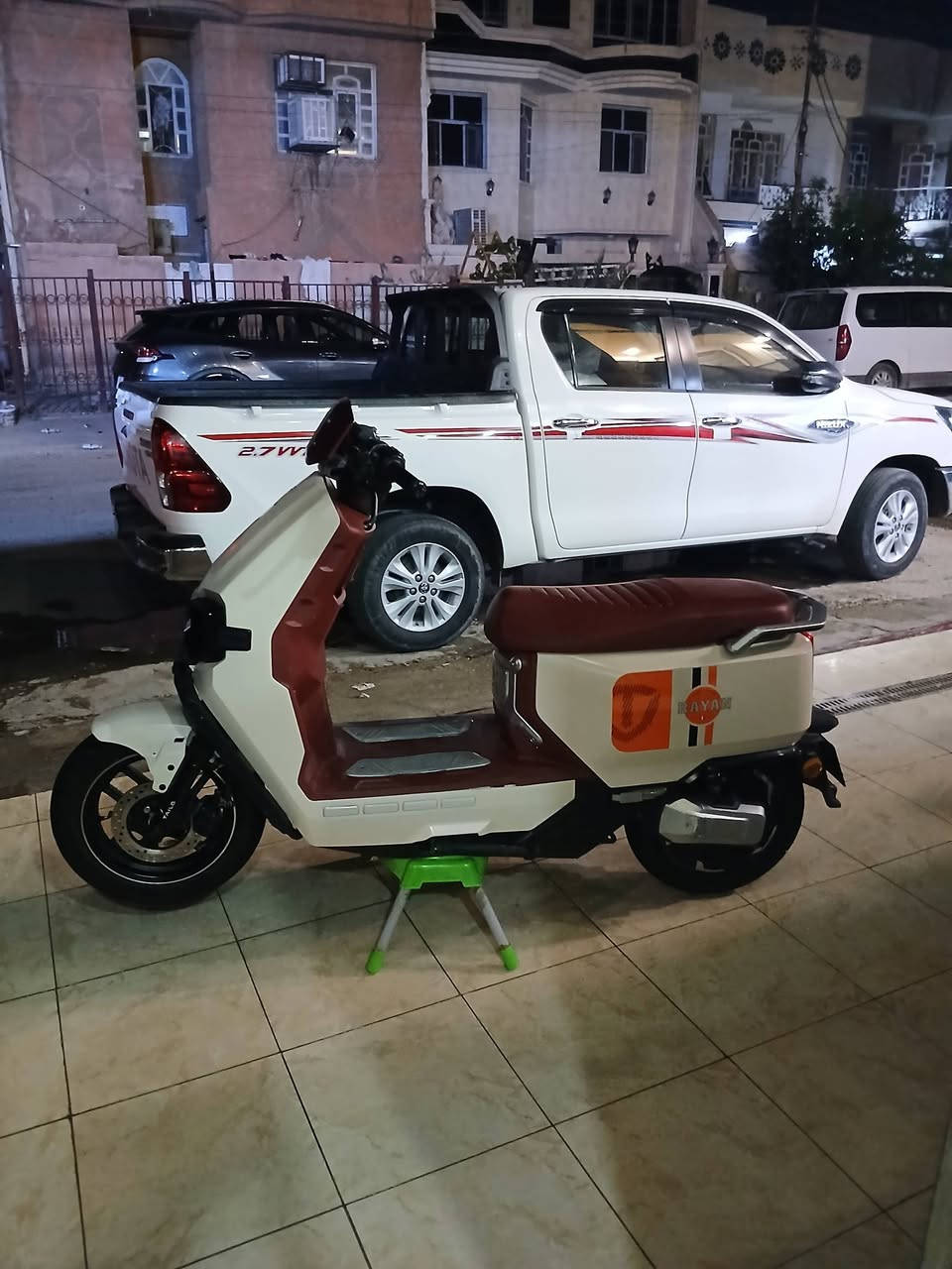 •
السلام عليكم
دراجه شحن الريان وحش الكون ألكسر ألون Vip
المواصفات:
1_6 بطاريات كبار مسطره
2_ملف 2000 حقيقي
3_تشغيل نظامين بصمه وسويج
3_بريكات دسكات أمامي خلفي
4_شاشة كبيرة تحدد السرعه والمشي والعطل اذا صار عندك بل
دراجه
5_نضام السرع ثلاث نمر
6-سرعة الدراجه حقيقي حقيقي 75
7_تمشيك 80 كيلو متر بل شحنه الوحده وشركه الريان معروفه
8-مثبت سرعه
9_لايت لد ناصي وعالي
10_الدراجه ماشيه شي بسيط أقل الألف كيلو 750 كيلو متر
ملاحضه:
الدراجه مكفول بيها ملف وبطاريات وعقل وكلشي بيها
السعر: 950 وبيها مجال حق الجيه
ألتواصل:
***********
***********
مكاني: بغداد ألشعله أم نجم شارع الامين
