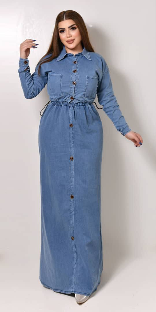 • النوع : فستان طويل زم خصر مع جاكيت زرار خشب وحبلات زم على جنب
• رقم الموديل : 01
• القياسات : M.    L.    XL.    XXL.   3XL.   4XL
• عدد الألوان :  2
• نوع القماش : جينز صيني 
• عدد السيرية : 12 قطعة


**إذا كنت صاحب هذا الإعلان وتريد حذفه لأي سبب، رجاءا أرسل رسالة إلى الدعم الفني**