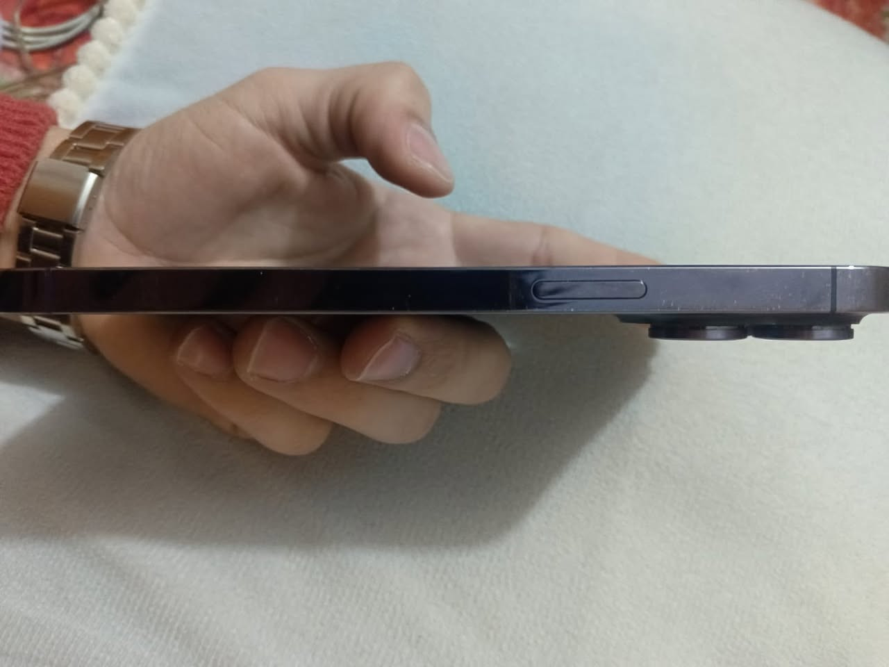 السلام عليكم ❤️
ايفون 14 برو ماكس ماستر شرق اوسط 3 A للبيع مكاني نجف حي السلام ، نظافه 99‎%‎ بطاريه 84 كارتونه وكيبل غراضه جهاز مكفول من كلشي وع ايدي جناي يعني   ، سعره 900 والشراي بيه خير ويدلل / *********** اتصل او واتساب
