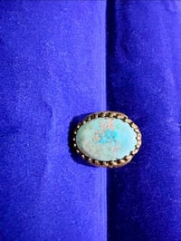 حجر فيروز رضوي • نحاس نقش حفر • قياس ٢٤/٢٢