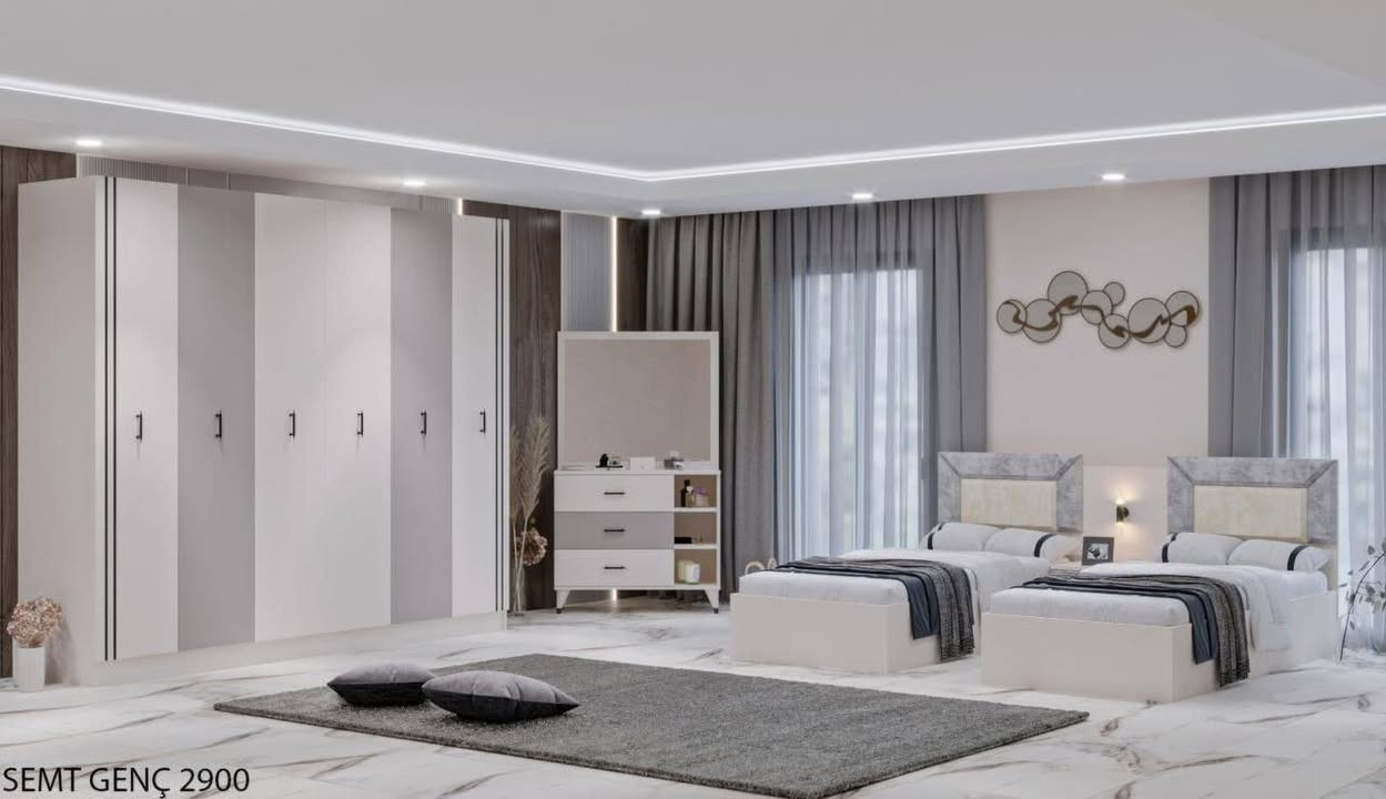 ♦️🔈 *تم وصول*🔈♦️
*موديل* سيمات 2500-1 شبابي  * 
 
♦️ *5 *قطع ابواب* *شبابي *
♦️ *كنتور*220  سم صافي داخل كنتور 52  سم برغي جوي حديد 

♦️ *ميزت تواليت نفس الصوره 85 سم 
♦️ *كومدي عدد 1 مع ظهر إنارة 
♦️ *سرير *95*195 سم* عدد 2

*السعر 590 الف 

توصيل بغداد مجانا 
اطراف 20 الف 
محافظات 75 الف


**إذا كنت صاحب هذا الإعلان وتريد حذفه لأي سبب، رجاءا أرسل رسالة إلى الدعم الفني**