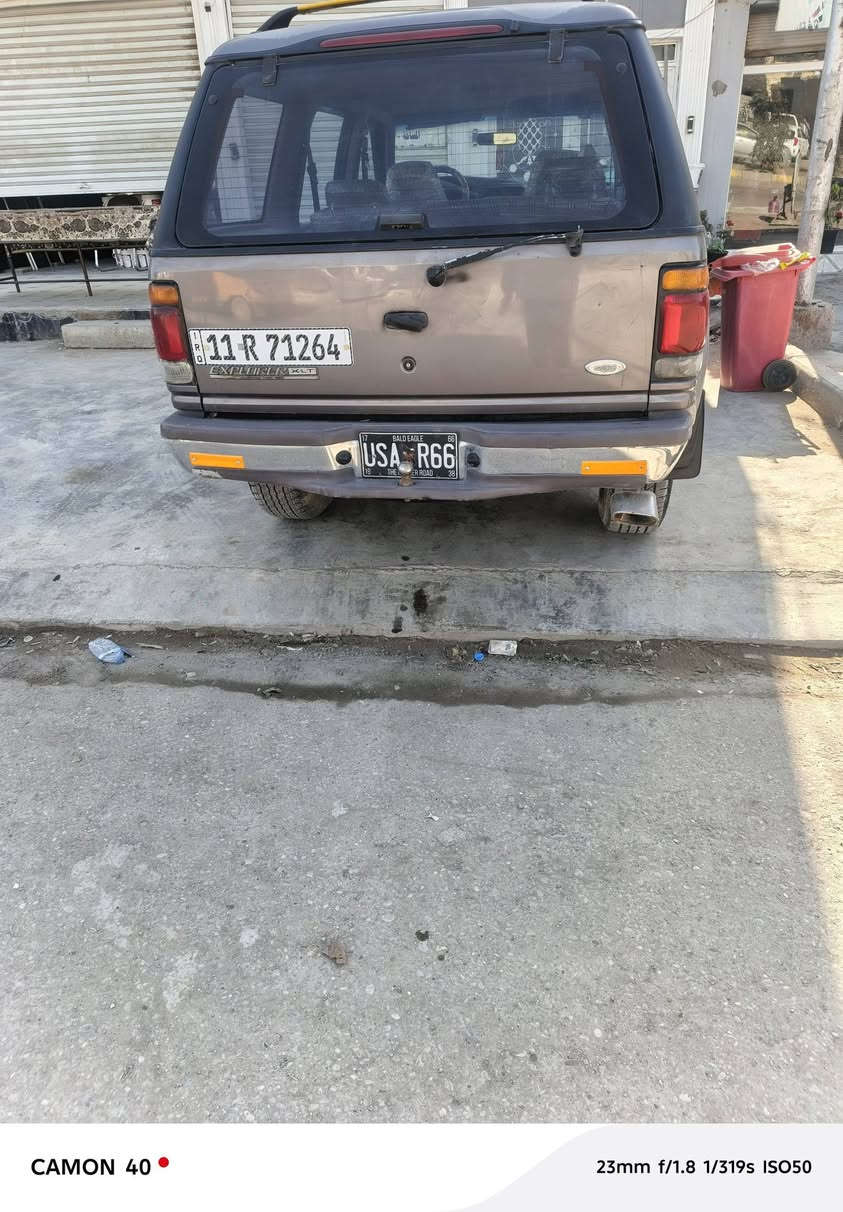 سلام عليكم فورد اكسبلور ٩٧ سياره بسمي تحويل ثاني يوم كير او مكينه مكفول بطه ٣٠٠٠ سياره جاهزه من كلشي تخم تاير جديد حداديه او صدر جديد السعر 55 او بيه مجال مكاني ديالى بعقوبه التحرير ما متواجد عل حساب رقم***********
