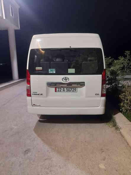 هايسه موديل ٢٥للبيع ماشيه ٢٥مكفوله على وضع الشركه كفاله عامه السعر ٤٧٥وبيهه مجال مكانه المدائن اوتماتيك ***********
