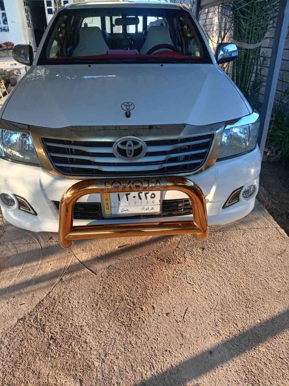 السلام عليكم ورحمة الله وبركاته هايلوكس ١٣ سعودي فور ويل رقم كركوك مكفوله سعرها ٢٢٥ وبيها مجال قليل مكان السياره الحجاج ***********
