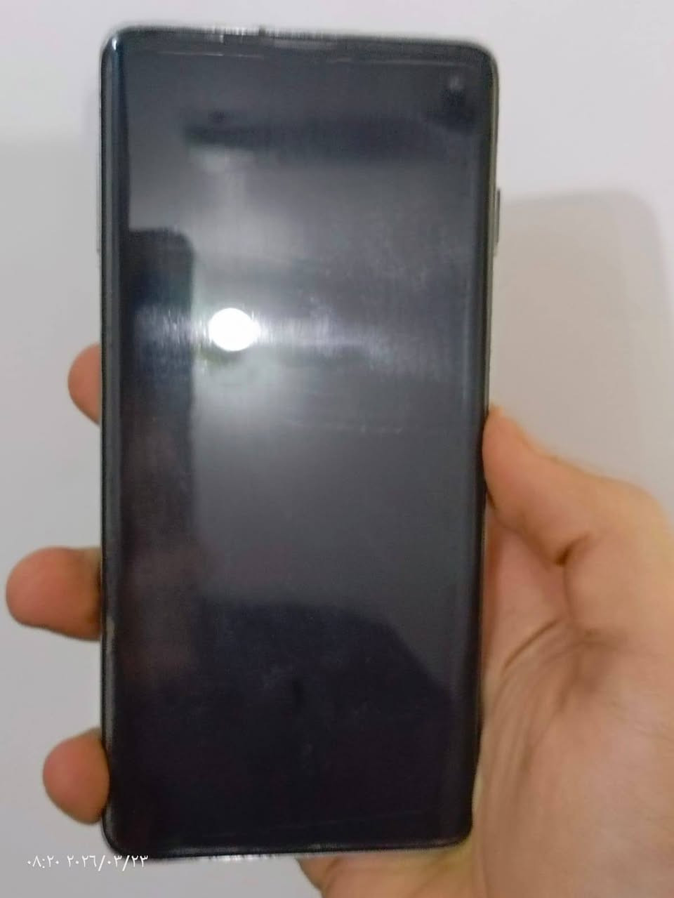 قسلام عليكم جهاز سامسونك s10 الجهاز تحفه مامفتوح ولامصلح ابد ابدد مكفوب كفالة عامه بي فط فطر بلباب مامأثر ولا فطر قوي وحاطلة لزكة للحماية لابي طبع ولا اي شي جهاز بلادي مال بيت كامرات صوت قوي كله شغال وين ميعجبك نفحصة الصور كدامكم وشوفي للبيع قفل قفل 165 مكاني نجف ويرهم مراوس هم رقمي ***********
