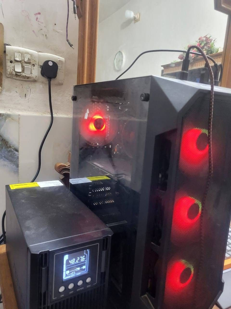 بي سي للبيع الموصافات
كارت شاشة  1660Ti 
المعالج موجود بصور
المذربورد  PRIME H510M
الباورسبلاي 600w
 هذا شكل الكيس بصور
 الرامات 16 
1t M.256
موجود مبرد المعالج بصور
توصل واتساب ***********
سعر 420الف
