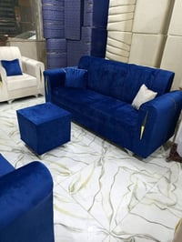 طقم كنب جديد • ٦ قطع • ١٠ مقاعد