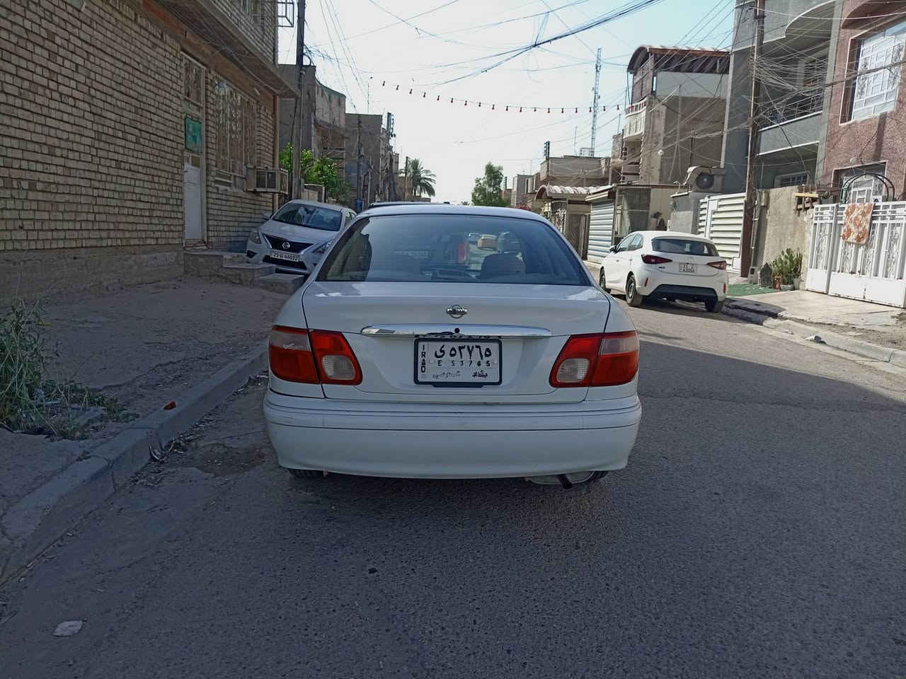 نيسان سني موديل 2002 مكينه كير ممتاز السياره كير عادي حداديه جيده سياره تخم تاير جديد رقم بغداد السعر 59 وبيها مجال بسيط الاستفسار على هذا الرقم *********** محمد العنوان بغداد الشعب
