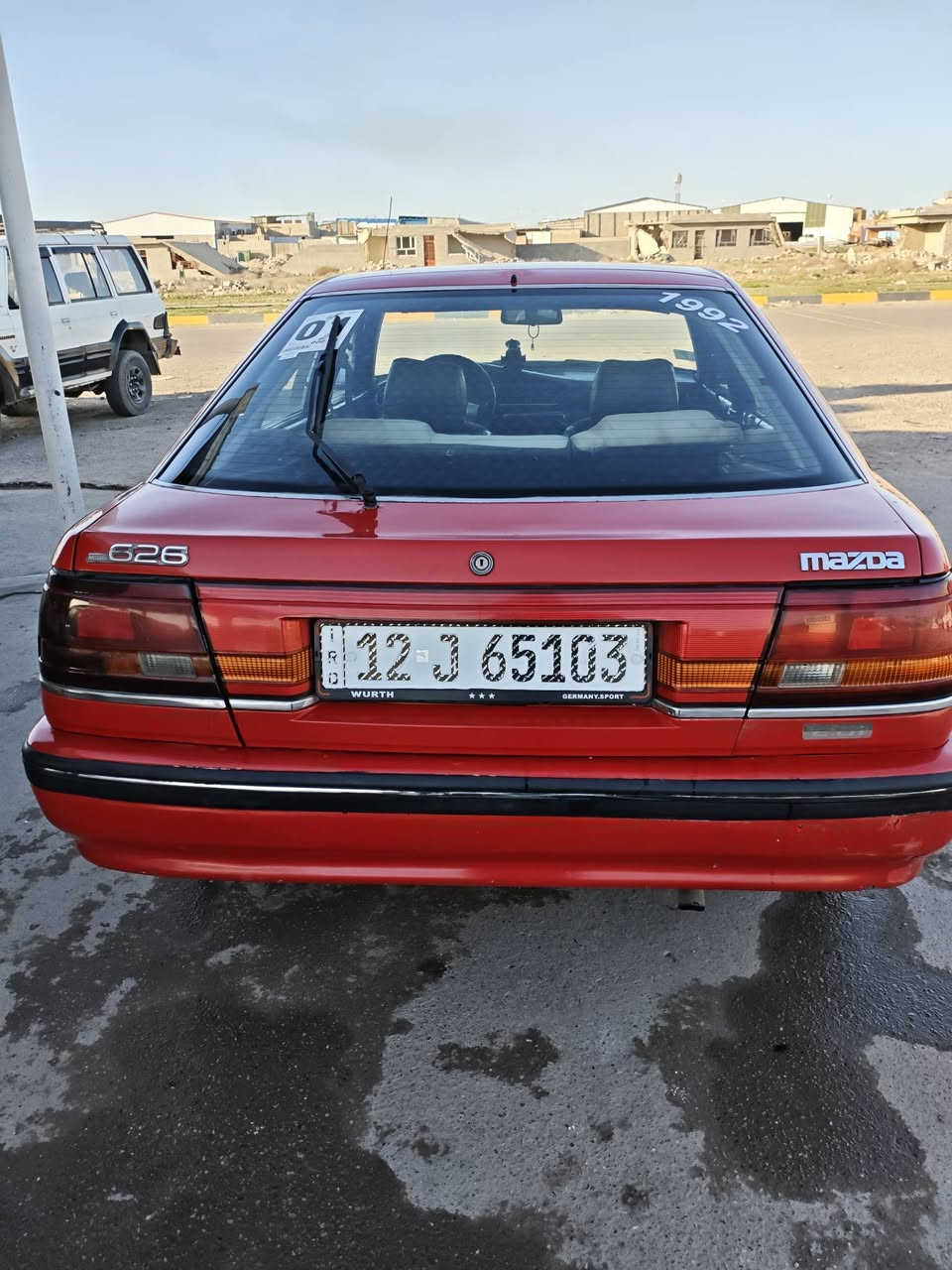 مازدا 626 موديل 1991 نينوى رقم دولي جديد . كير محرك شرط . كهربائيات كلها شغاله من الدعاميه سياره جاهزه من كلشي  السعر 40 بيها مجال بسيط . العنوان سامراء


**إذا كنت صاحب هذا الإعلان وتريد حذفه لأي سبب، رجاءا أرسل رسالة إلى الدعم الفني**