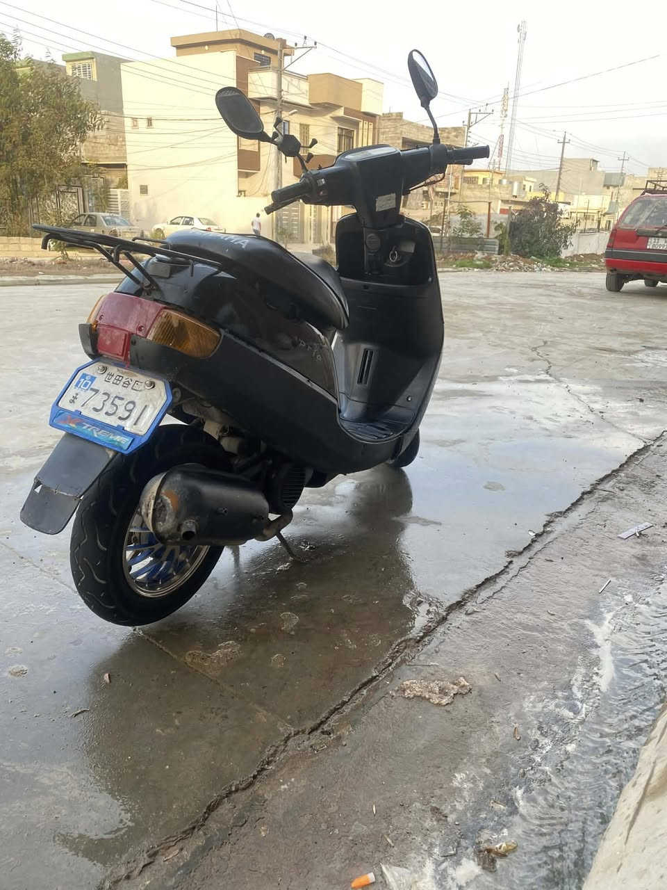 السلام عليكم 

دراجه للبيع نوع بوتين @
طخم تايرات جدد 
مكينه ما مفتوحه 
يعوزو بس قبغ هندر 
رقم التواصل:
(***********)
