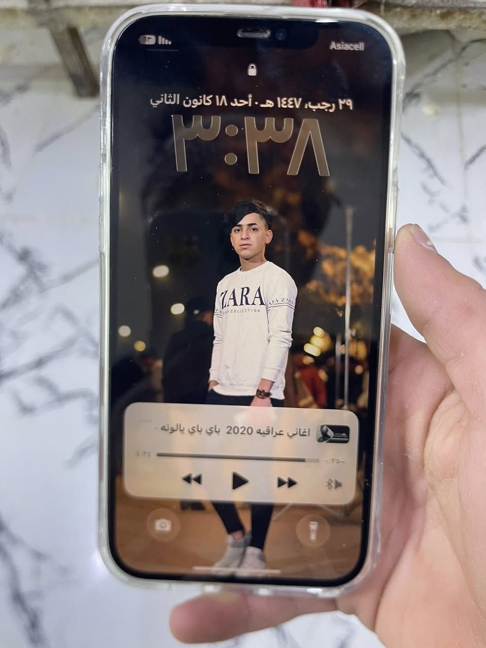 السلام عليكم ايفون 12 برو ماكس للبيع ما مفتوح جديد برغي ما مدخوخ بيه سعره 500 شاحنه وكرتون وياه وكان بالايسر استفسار على الرقم. ‭٠٧٧٤ ٩١٠ ٣٣٩٢‬
