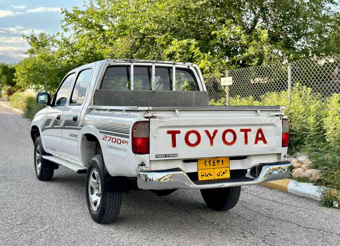Toyota hialuxs 2001 paower tabred السليمانية, العراق


**إذا كنت صاحب هذا الإعلان وتريد حذفه لأي سبب، رجاءا أرسل رسالة إلى الدعم الفني**
