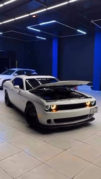 جالنجر 2018 R/T v8🐼 فول مواصفات   المسافه104الف ميل  الضرر: صفحه الساي...
