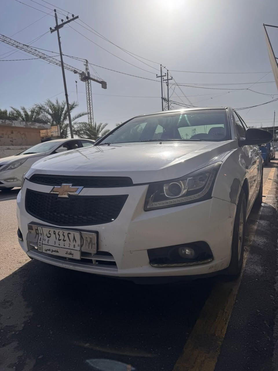 شوفرليت كروز 2012 خليجي
محرك 1800 المرغوب 

ماشية 140 الف كم حقيقي 

رقم بغداد 

بيهة فقط الجاملغ الامامي جهة السايق مثل ما موضح بالصور 

لد نهاري 

تحكم ستيرن 

شاشة لمس اندرويد 

اشاير خلفية لكزز

تبريد ثلج 

كاميرا خلفية 

حساسات خلفية 

سستم صوت دمام 

السعر 75 

واسط - العزيزية 

*********** - ***********
