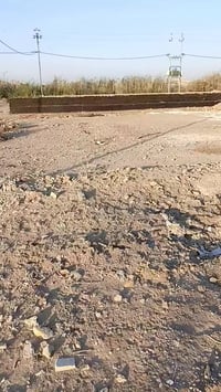 عرصه مساحة 125متر بحي اور الثانية بتوزيع جديد السعر 39بيه مجال لشراي ب...