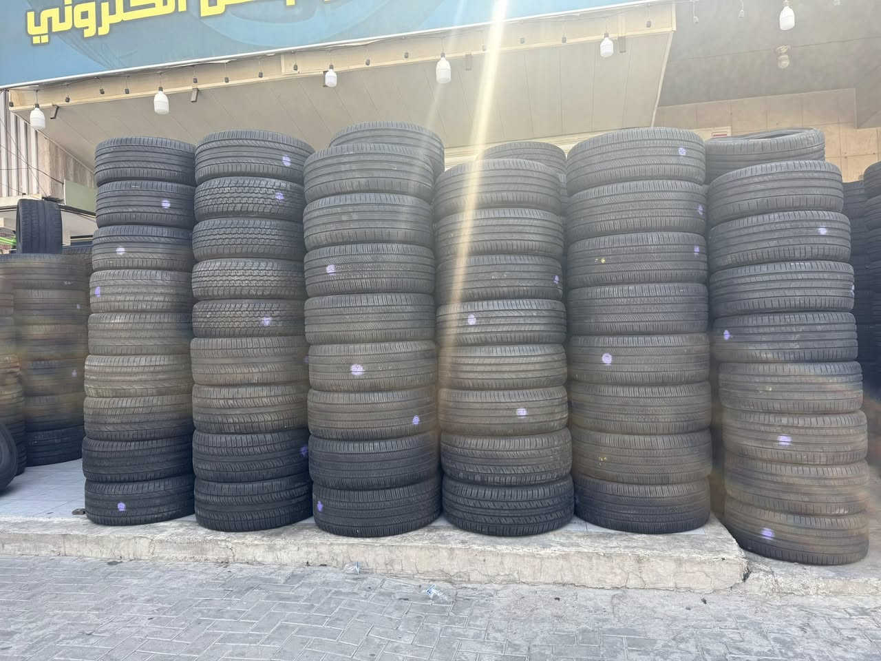سلام عليكم شباب وصول حاوية اطارات اوربي جميع القياسات العنوان بغداد حي العامل مجمع الواسطي رقم الهاتف ***********
