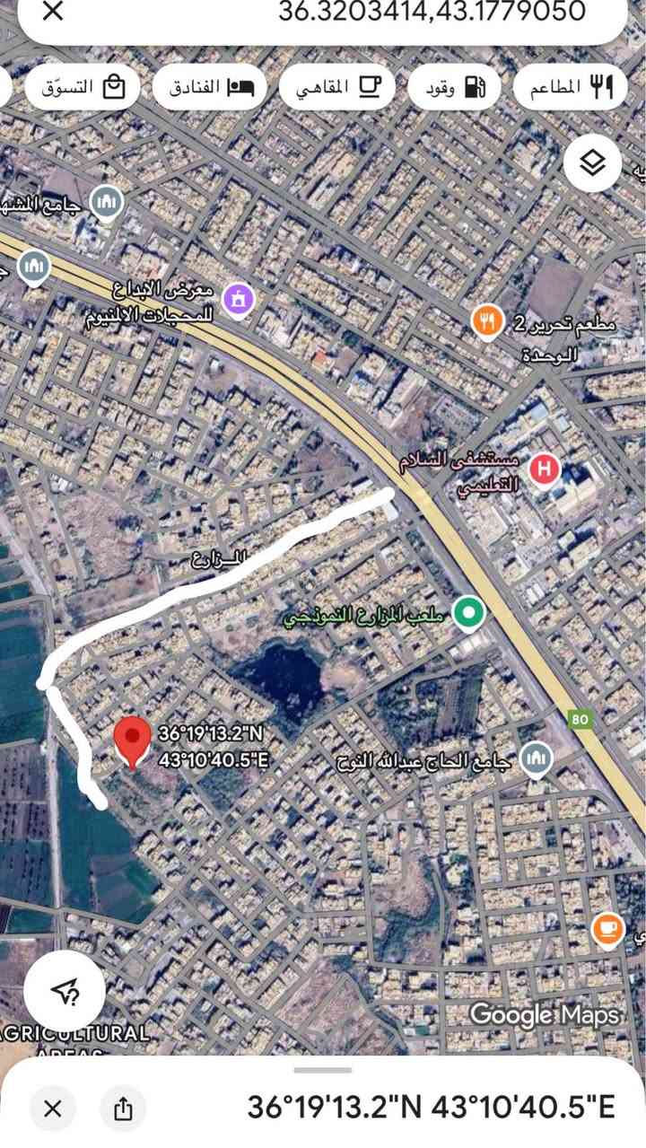 ارض للبيع

مساحة دونم  ركن 

منطقة المزارع 

قرب مستشفى السلام 

ماء كهرباء تبليط 

سند 25 حق تصرف 

للاستفسار اكثر 

*********** موصل, نينوى
