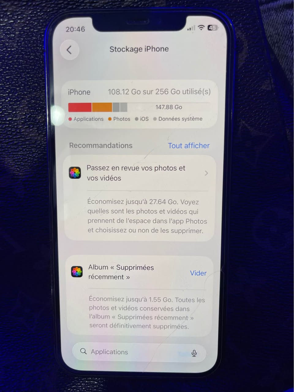 Iphone 12 pro 256G batri 90% tele ba9i jdid khabcha la li bghah marhba العروي, الناضور


**إذا كنت صاحب هذا الإعلان وتريد حذفه لأي سبب، رجاءا أرسل رسالة إلى الدعم الفني**