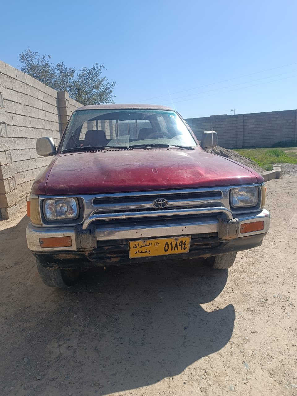 السلام عليكم 
بكم تيوتا كروسيده
موديل 93
الگشر شوف العين 
((مصبوغه للجماليه ))

السعر 38 وبيها مجال 

باقي التفاصيل ع خاص 

((واتساب ))
رقم التلفون / ***********
