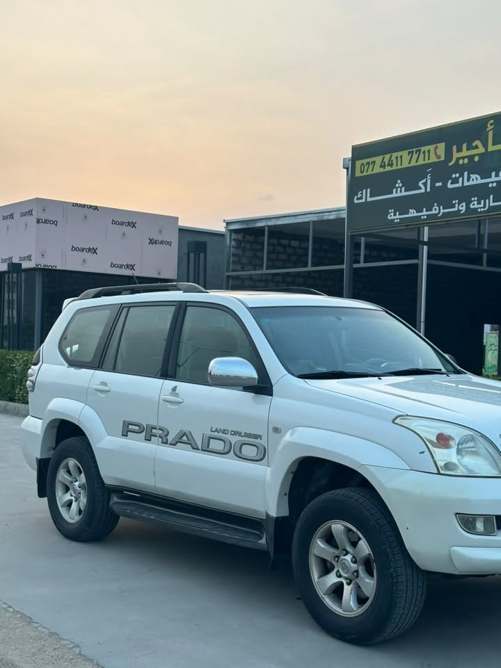 برادو 2009 vx 
فول مواصفات 
كلين فقط 
كير محرك مكفولات 
ماشيه 250 الف 
السعر 180 
 للتواصل و الاستفسار ***********
