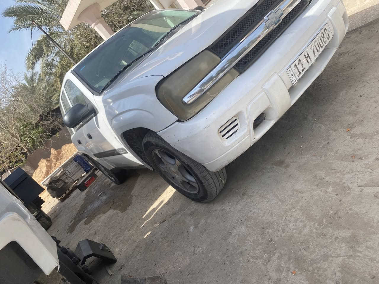 اسلام عليكم بلايزر موديل 2004 السياره خير من الله رقم مميز كهربائيات شغاله دواخل ابلاديه محرك كير مكفولات محرك بلادي قبق اسود تبريد عوزه كهربائي وشغل السياره حلوه ونضيفه  عنوان بغداد السعر 85 الاتصال ***********
