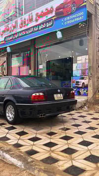 بي ام ٧٢٨ نيلي صبغ عام جمالية موديل ١٩٩٨ رقم سليمانيه بسمي تحويل بشرط ...