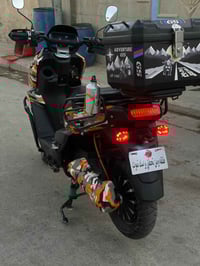 مرخصت الادمن دراجه اباچي موديل 2026 بطاريات عدد 6   كامله من كلشي مستخ...