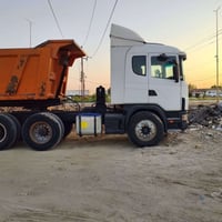 راس تريله قلاب سكانية شيراوي موديل 2005 مكينه جديده كير جديد مجموعه ور...