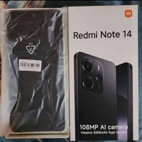 ريدمي نوت ١٤ ٢٥٦/٨ • نضافة ٩٠٪ • ملحقات كاملة