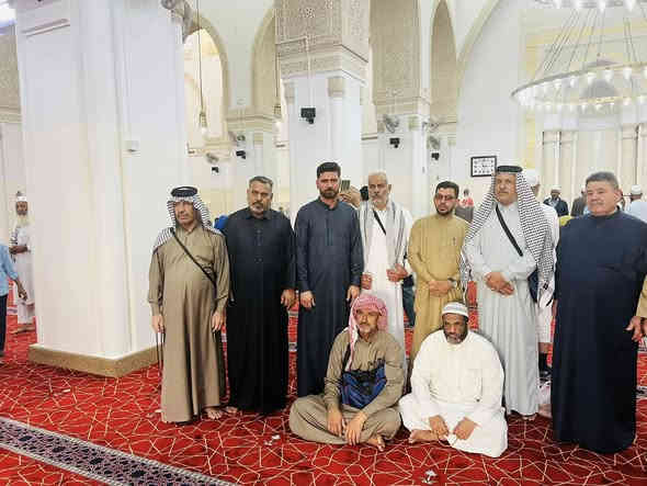 بعد التوكل على الله سبحانه وتعالى 
تعلن #حمـــــــــلــــةـالعميــــــدي_ـلـــــــــزيارةـالعتباتـــــــــــ_المقدســــــــة   التوجه الديار المقدسة لأداء مناسك #العمرة_المفرده 🕋🕋
برنامج كامل وشامل يعني( من الديوانية الى الديوانية)
ب٧٥٠ الف عن طريق البر 🚎سيارات حديثة ومكيفه بأحدث وسائل الراحة ومجازه من قبل الهيئة العليا للحج والعمرة
موعد الانطلاق ان شاءالله يوم ٧./١٢ بقوة الله تعالى 
☎️☎️☎️☎️
***********          ***********

*********** سيد كرار
