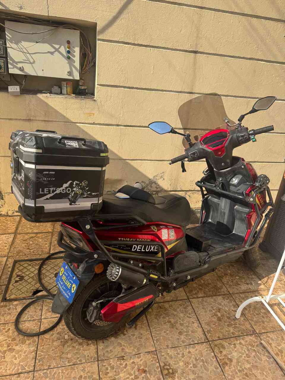 السلام عليكم دراجه للبيع جديده استعمال شهرين فقط بيها ضرر بسيط فقط المرايات وحده منهن مكسور العامود مالتها و الباقي كله جديد الله شاهد اشتريتها بمليون و نص و اريد ابيعها بمليون و ١٥٠ الف للتواصل ***********
