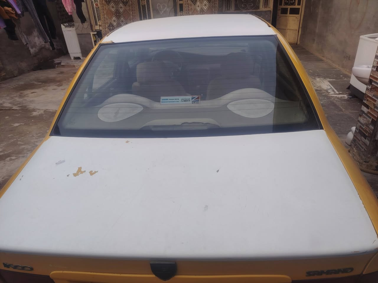 سلام عليكم سياره البيع سمند البيع11 سياره لاتنقيص ولاتبخير سياره جازه كله مبدله جديد بيه صبق بلبنيد سعر ٣١ وبيه مجال وهذا رقمي *********** مكان سياره بغداد النهروان
