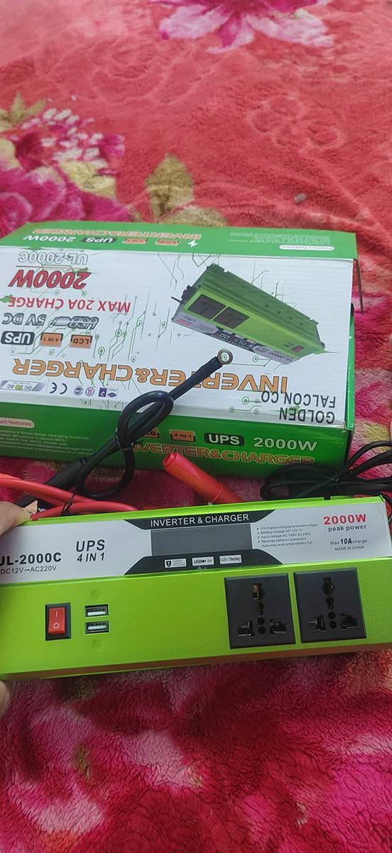 السلام عليكم عاكسه 2000 واط تشحن البطاريه وتاخذ من البطاريه كهرباء مواصفاتها حلوهر سعر 50 مع التوصيل


**إذا كنت صاحب هذا الإعلان وتريد حذفه لأي سبب، رجاءا أرسل رسالة إلى الدعم الفني**