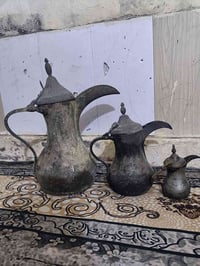 كماكم 2 ودله نجفيات قديمات جدن رتفاعاتهن 58 + 38 + 21 السعر خاص  07893...