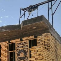 ونش • تصعيد مواد • خدمة