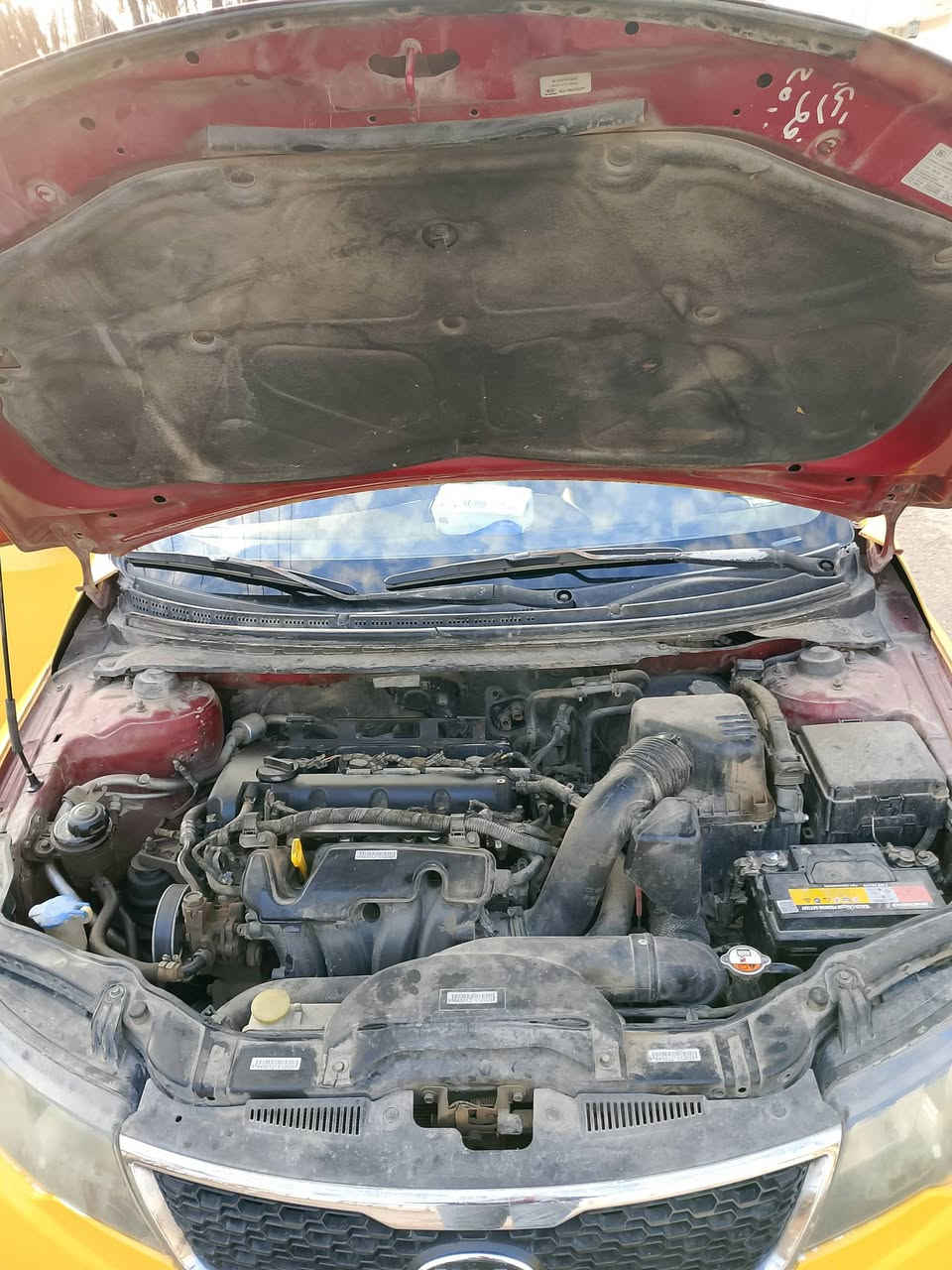 سلام عليكم فورتي ٢٠١٠للبيع سيارة كعدتها حلوة كهربائيه كاملة حدادية تبريد تدفئة كاملات تخم تاير جديد مكينة كير خير من الله بكانهة ديالى  السعر ٨٠ وبيه مجال ***********
