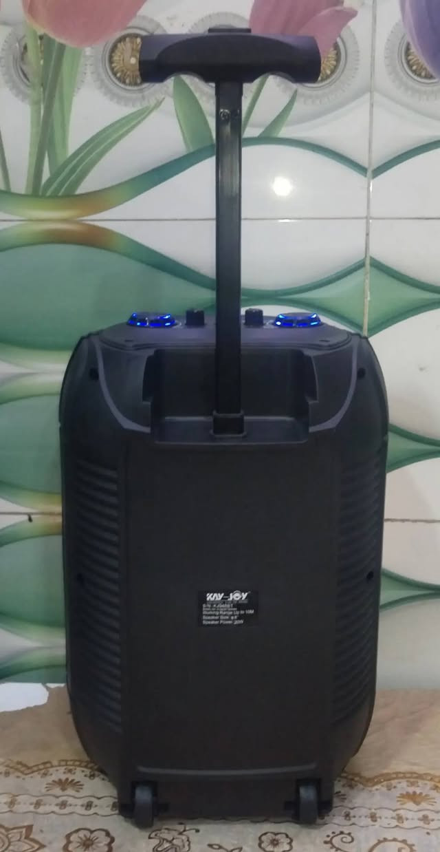 سبيكر 8 انج ضخم
فول مواصفات  
بلوتوث  ..   رام  ..  فلاش رام  ..  اواكس 
راديو  ..   مايك واير ليس  ..   ريمونت تحكم 
نشرة الوان متغيرة  
يدة  تحكم  ..  اطارات 2 لسهولة الحركة 
بطارية 3600 
40 الف دينار واصل جميع المحافظات 
للحجز خاص او  وتساب
***********
