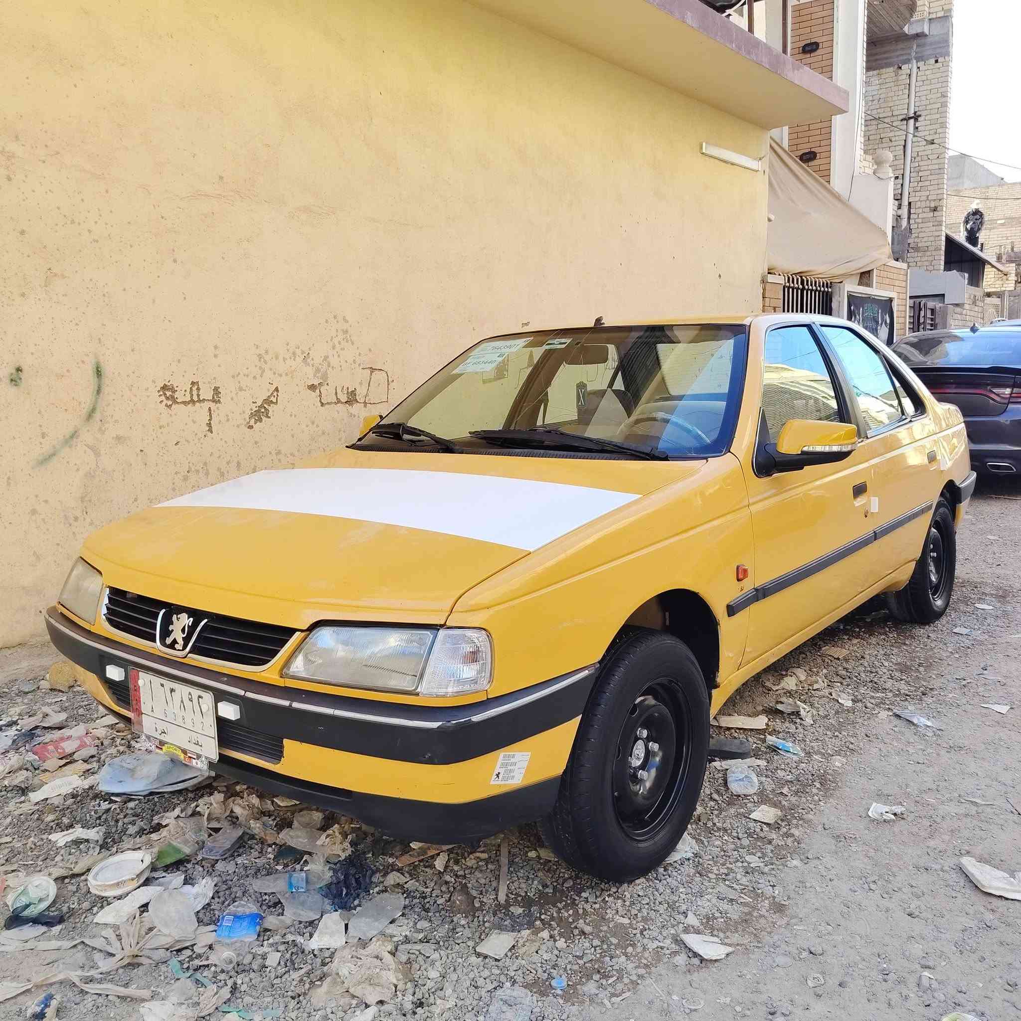 سلام عليكم بيجو مديل 11 امصفره هيئة وغرامات سنويه لل27  تحويل مباشر السياره مكفوله من ضربه وتبديل 
صبغ جاملغ خلفي بدون ضربه جديده وبل عافيه عل ياخذه لوك مكينه كير مكفولات كهربائيات كله شغاله عل ابلاد 
سنتر لوك شغال تبريد شغال شرط ثلج ❄ تخم تاير جديد
باتري جديد امدوشمه ارضيه وكشنات السياره ابلاديه غرفتهة 
جديده كلش ونصبتهة اتخبل ما مشتغله تكسي ابد 
عنواني بغداد الامين السعر 33$ وبيه مجال 

***********
