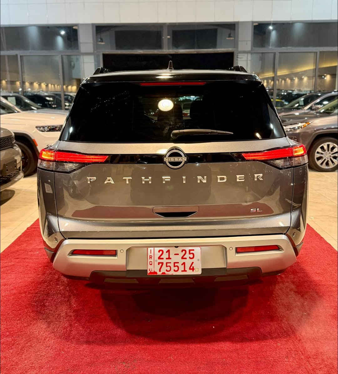 كاتي تترقم شمال فقط

النوع  NISSAN PATHFINDER   SL 

اللون: نفطي سقف اسود

الموديل :2024

نوع المحرك : 6 سلندر (3.5L)

السعر: 235$

عداد المسافه:21 الف مايل 

ايرباك سليم 100‎%‎✅

الضرر: كما موضح بالصورة.  
صور الحادث + رقم الشاصي مرفقه في المنشور

بدون رقم وبشرط الترقيم ( اربيل - دهوك - سليمانية )

المواصفات: 

ستيرن تدفئه
خمس كاميرات (360)
بصمه تشغيل
بصمة اربع ابواب
تشغيل عن بعد 
كشنات تدفئة 
ستيرن تدفئة 
كشنات كهرباء
رادار امامي
رادارات جانبيه
رادار خلفي
حساس خلفي
شاشه كبيرة
مانع انزلاق
كروز سرعه
هاند بريك بصمه
اوتو هولد
نظام ايكو نورمال سبورت
صندوق كهرباء
7 راكب

العنوان : كركوك حي الخضراء شارع المعارض 

معرض هشام الحمداني لتجارة السيارات

للأتصال والأستفسار☎️📱

***********

***********‬‏

‏‪‬‏
